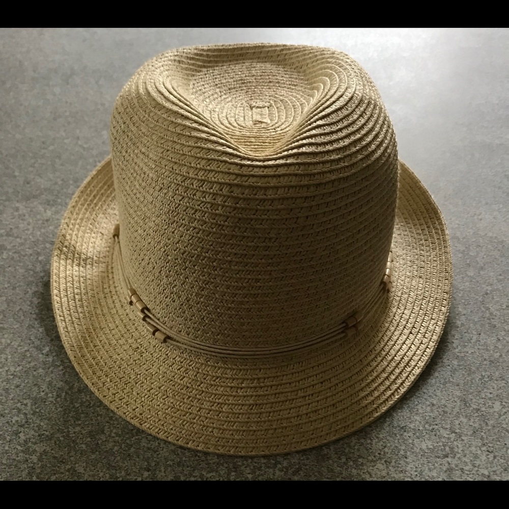 Nine West Natural Beaded Fedora